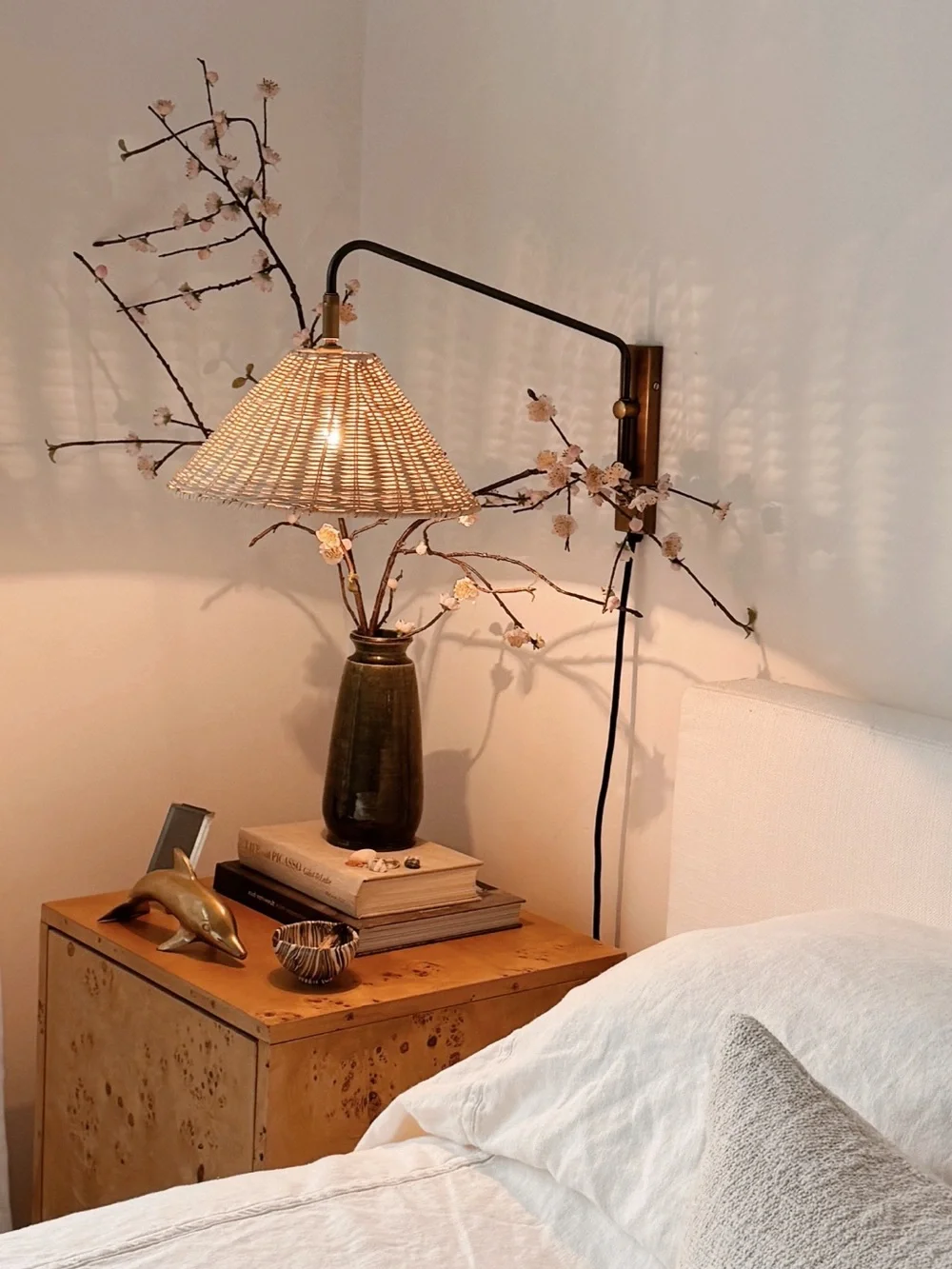 Three West Elm Cherry Blossom Branches